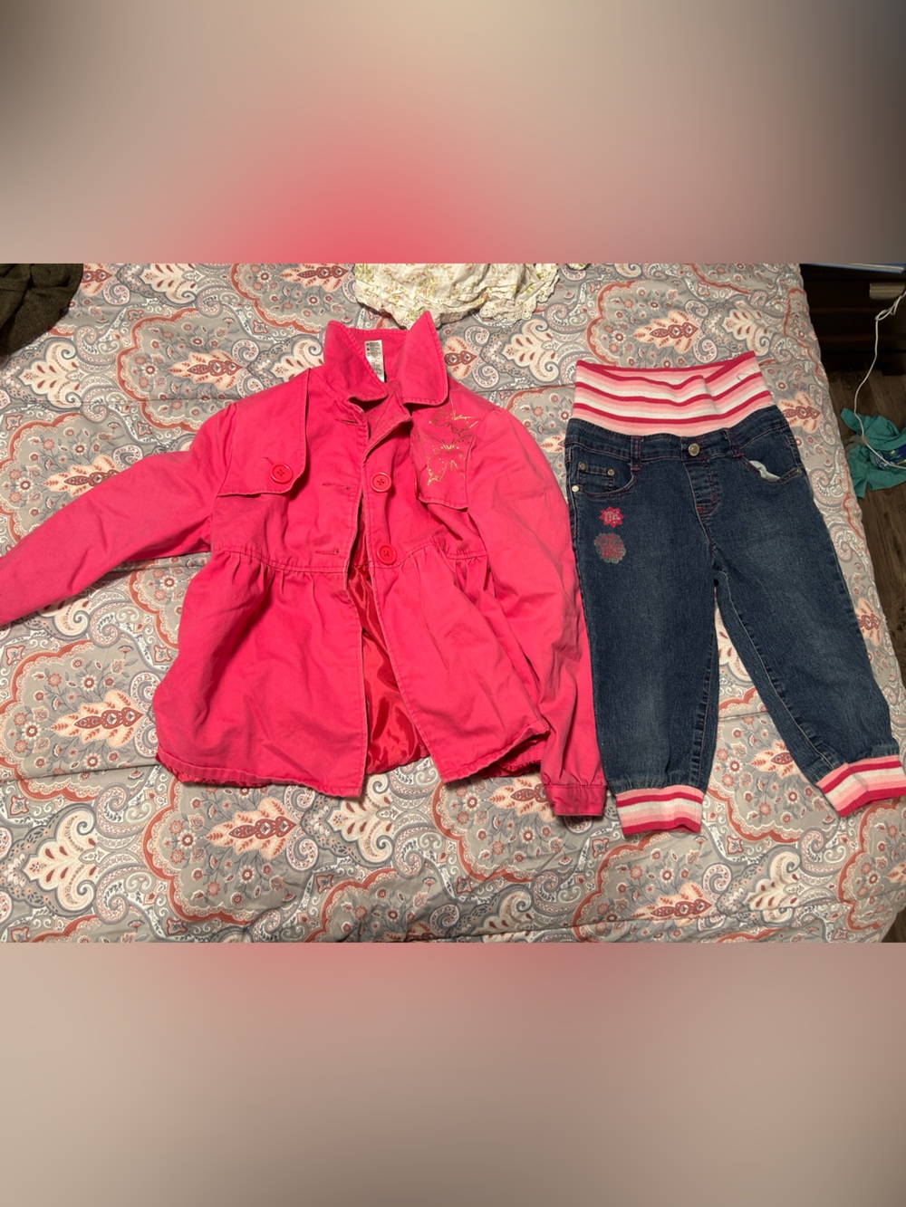 Vintage hannah montanna coat and pants